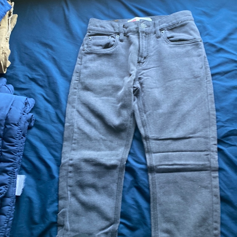 Boys’ Levi’s 14” Black Knit Jeans. Cleaned and washed.